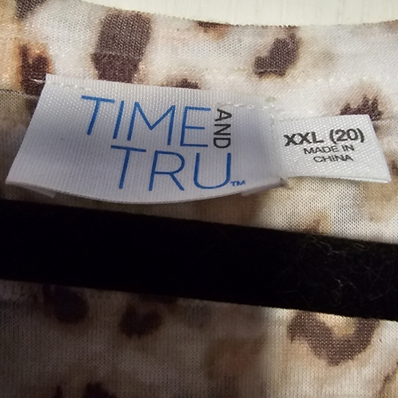 Time and Tru Blouse XXL (20) NWOT - Picture 5 of 7